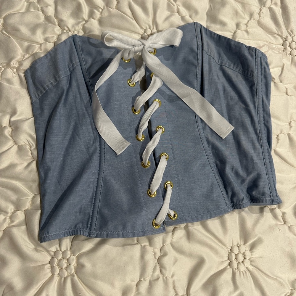 Victorias Secret Chambray Corset